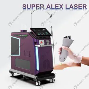 Dual Wavelength Laser Design Alexandrite Laser 755nm 1064nm Long Pulsed YAG Alexandrite Laser for Hair Removal Laser Beauty Machine