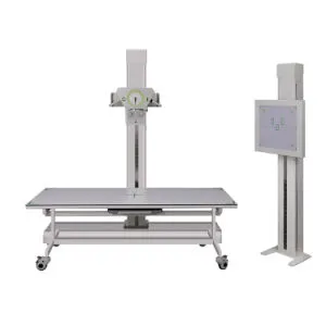 Xfr300X China Medical Equipment Digital Radiology Products High Frequency Floor-Mounted 32kw Manual X-ray Machine
