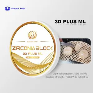 Zirconia Blocks Best Powder 3D PRO 42%-57% Tranlucency Zirconia Dental Disk