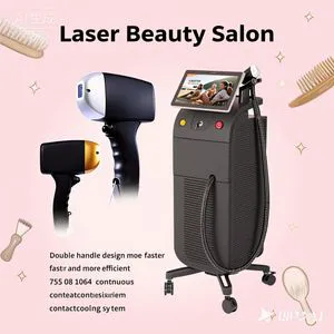 Pain Free Diode Laser Hair Removal Machine with Cooling System