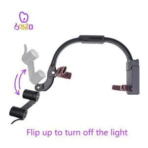 Besto High Quality 3.5X Magnifier Loupes Dentist Lighting Headband Medical Loupes