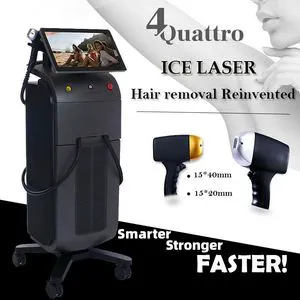Ice Titanium Diode Laser 3 Waves 808nm Professional Painless Hair Removal Machine