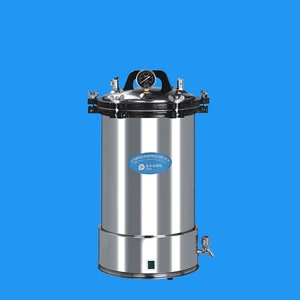Advanced Portable Pressure Steam Sterilizer for Laboratory Efficiency