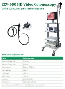 Hospital Operating Use Video Gastroscope EMV-200 & Video Colonoscope Ecv-600