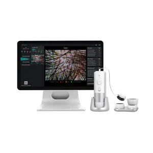 2025 New Arrival 16 Languages Hair Scalp Analysis Ai Smart Hair Analyzer Machine with 15.6 Inch Android Tablet