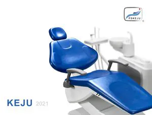 Low Price Ergonomic Dental Medical Equipment Dental Chair Unit with LED Operation Lamp