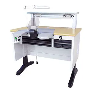 1.0m Length Single Person Workbenches Dental Lab Technicians Working Tables