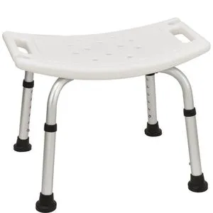 Adjustable Height with Arm or Without Arm Bath Chair