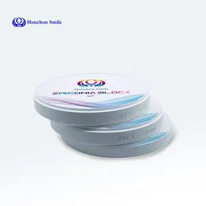 Dental White Zirconia Blank, Dental Lab Use Ultra Translucent Zirconia Block