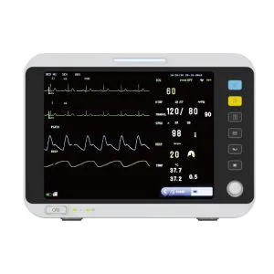 Portable Vital Signs Central Monitoring System Multiparameter Monitor De Signos Vitales ICU Monitor Cardiac OEM/ODM