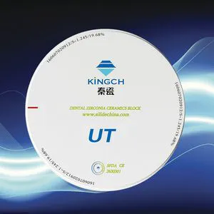 Utral Transparent 98mm Dental Ceramic Blank for Full Contour Denture