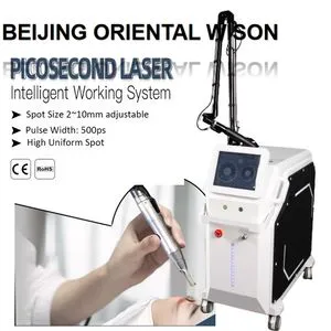 Tattoo Remover Second Lase Tip System Pigment Tattoo Removal Picolaser Picosecond Laser Tattoo Removal Machine on Sale