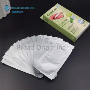 Private Label Residue -Free Dental Strips Organic Teeth Whitening Strips