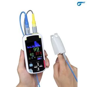 Built-in Rechargeable Battery 2.8inch Color TFT LCD Handheld Pulse Oximeter