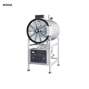 Industrial Autoclave for Surgical Instruments, Dressings, Medicines & Culture Media 150L Horizontal Pressure Steam Sterilizer