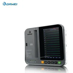 CE Portable ECG EKG Machine PC Based ECG 12 Lead with Built-in Thermal Printer