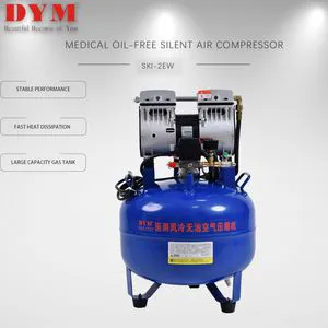 Portable Silent Oilless 32L Dental Air Compressor for Dental Clinic
