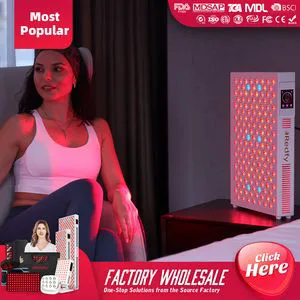 User Friendly Full Body at Home Use 670 Nm Only Touch Screen Red Light Therapy Panel 1500W Factory Supply