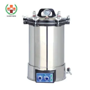 Sy-T005 Hospital Table Top Portable Steam Sterilizer Autoclave Devices 18L/24L Lab Portable Autoclave