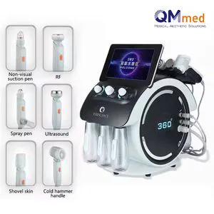 6 in 1 Hydrafaci and Dermabrasion Hydra Oxygen Jet Peel Facial Beauty Machine Microdermabrasion Equipment Hydra Water Facial Device