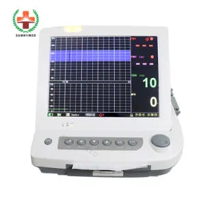 Sy-C011-2 Hospital Good Quality Portable Folding Fetal Maternal Monitor