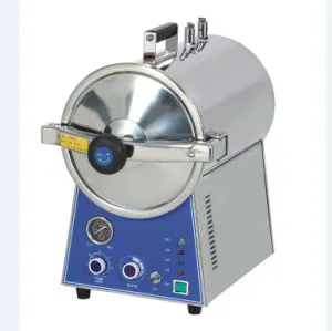 Stainless Steel Table Top Autoclave with 24L Sterilizing Chamber Volume