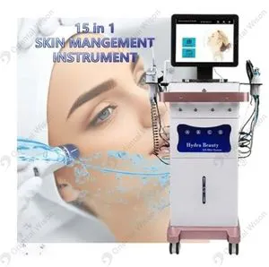 2025 New Arrival Skin Cleaning RF Face Lifting Dermabrasion Water Oxygen Vacuum Cavitation High Frequency Acne Removal Skin Management SPA Use