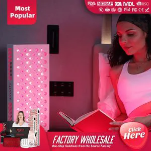Available Stock Panel Red Light Near Infrared Device 660nm 850nm Nir Dual Chip Touch Screen Red Light Therapy Panel Dropshipping Manufacturer in China