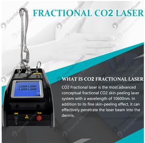 Top Sell Portable CO2 Stretch Marks Vaginal Tightening Acne Scar Removal Fractional CO2 Laser Skin Resurfacing Machine