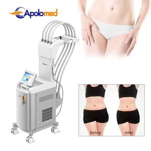 Laser Slimming Machine 1060nm Diode Laser Slimming Massager for Body Sculpture with 4 Applicators