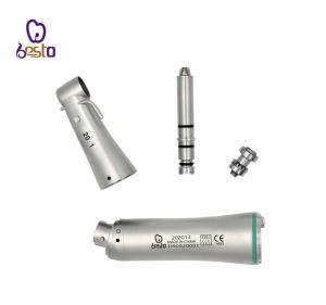 Dental 20: 1 Fiber Optic Push Button Reduction Implant Surgical Contra Angle Handpiece for Dentist