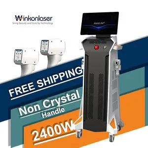 808nm 2400W High Intensity Diode Laser Hair Removal Machine