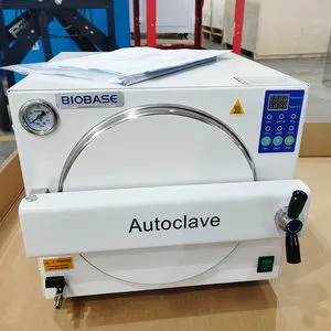 Biobase Built-in Steam Generator Bkx-T18e Table Top Steam Sterilizer Autoclave for Lab