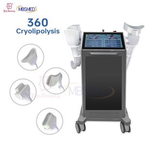 Multi-Zone 360 Cryolipolysis Fat Freezing Machine 4 Applicators Home Use Cryotherapy Weight Loss Machine