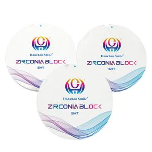 Sht White Zirconia Blocks Dental 98mm Cadcam System Dental Lab Materials