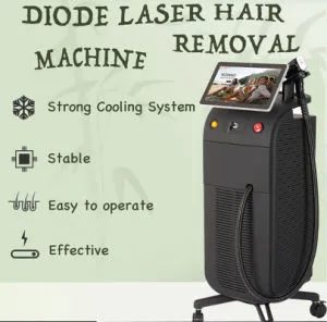New Arrivals 810nm Laser Remove Hair High Power 3 Waves 755nm 1064nm 808nm Diode Laser Hair Removal Machine with 1600W Handle
