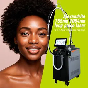 755nm 1064 Long Pulse Alex Andrite Diode Laser Hair Removal Machine Fiber Laser Diode Machines