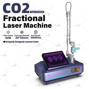 60W Wrinkle Removal Fractional Laser 1550 Portable CO2 Equipment