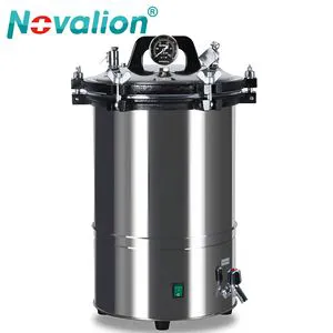 24L Stainless Steel Electric Heated Medical Portable Pressure Steam Autoclave