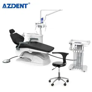 Chinese Manufacturer PU Leather Computer Controlled Integral Dental Unit Chair