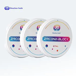 98mm Dental Zirconia Blocks Multilayer Stml Dental Lab Material Consumable