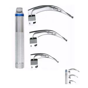 High Quality Medical Surgical Instruments Bulb Anesthesia Laryngoscope Set