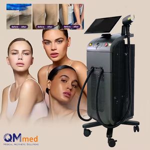 Professional Permanent Painless Titanium Laser Hair Removal Machine 755nm 808nm 1064nm Diode Laser Hair Removal Machine