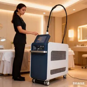 Alexandrite 755nm Professional Diode Laser Hair Removal Equipment with Fast Cooling for Salon & Home Use