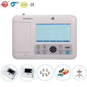 Multi-Parameter 12 Lead Acquisition ECG/ EKG Device Surgical Machine with High Reliability