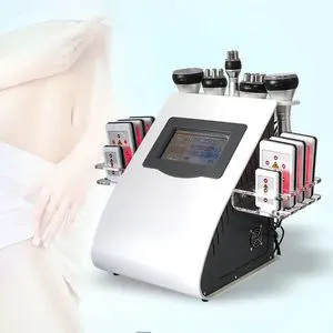 Lipo Slimming 6 in 1 40K Ultrasonic Cavitation Vacuum Radio Frequency Laser Massager Machine