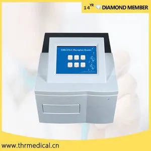 Laboratory Equipment Automatic Automatical Elisa Microplate Reader Machine Elisa Analyzer