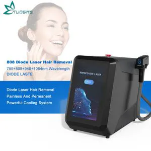 High Power CE Approved Permanent Pain Free Professional 4 Waves 808nm Diode Laser Hair Removal Machine