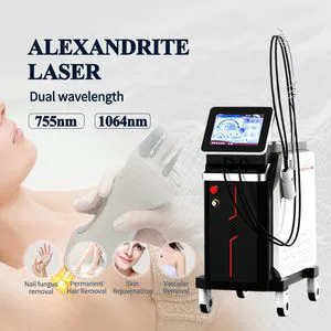 Factory Price Gentle Alex Double Wave 755nm1064nm Hair Removal Long Pulse Machine