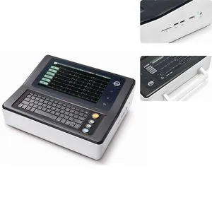 Portable 18 Leads 9/12/15/18 Channel Digital Touch Screen ECG Machine